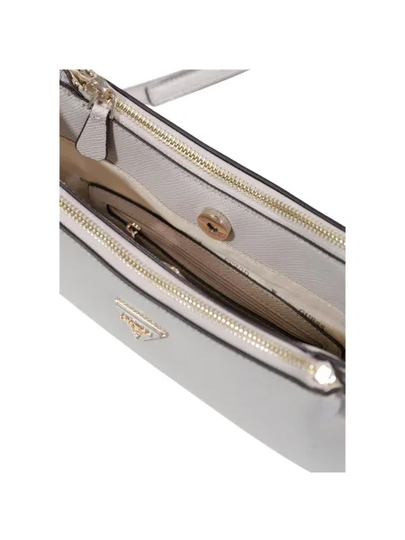 Guess geantă crossbody pentru femei cu imitație de piele NOELLE bej