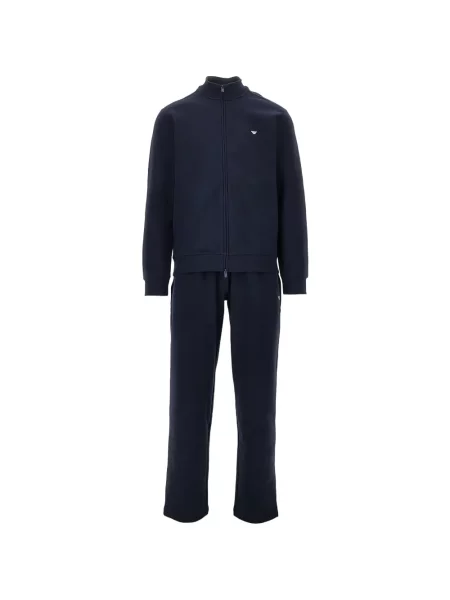 Trening Ea7 Emporio Armani cu autograf albastru