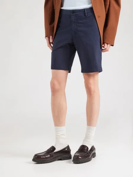 Hackett London Chino nohavice KENSINGTON námornícka modrá