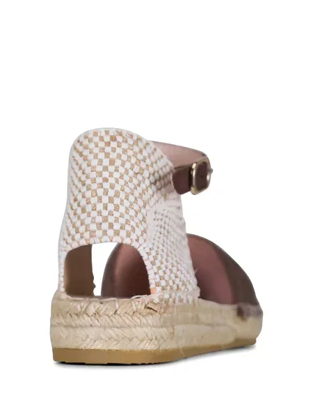 Espadrile Ron White alb