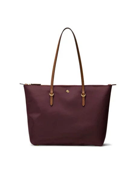 Сумка Lauren Ralph Lauren бордовая