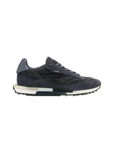 Sneakersy Ghoud skórzane niebieskie