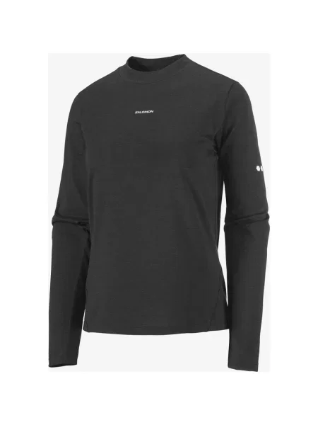 Koszulka z długim rękawem Salomon Sense Merino XS czarny