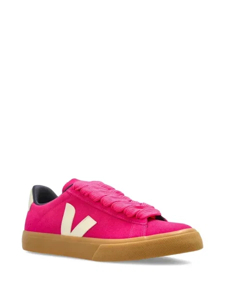 Sneakerși Veja Campo din piele de căprioară roz