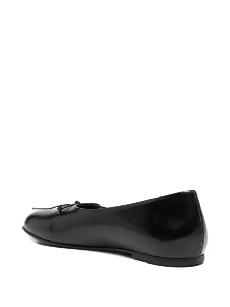 Balerini Paloma Wool cu funde din piele negru