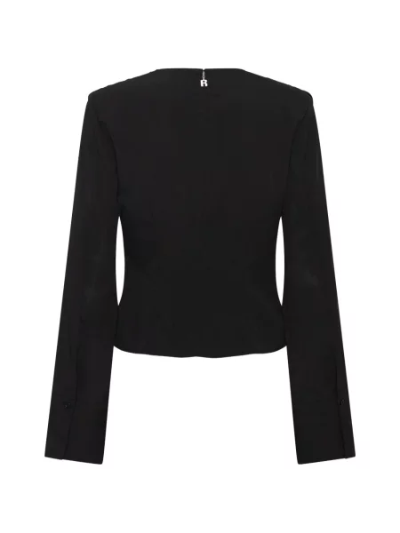Bluză Rotate Birger Christensen drapată negru