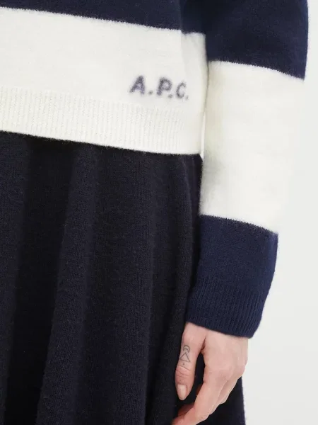 A.P.C. gyapjú pulóver pull penny