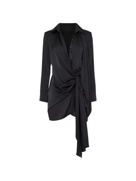 Rochie mini Vaillant Studio din dantelă de costum mini negru