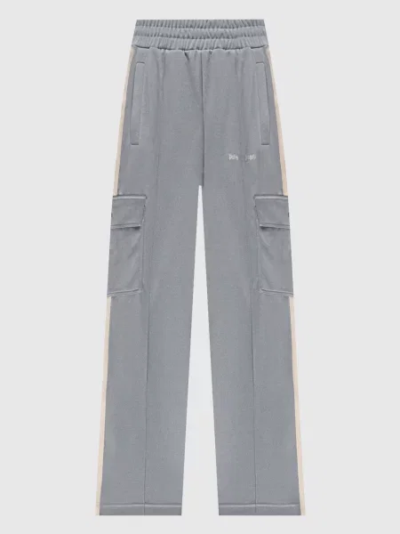 Спортивні штани в стилі карго з логотипом Palm Angels сірі