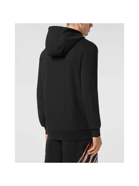 Bluza z kapturem Plein Sport czarna