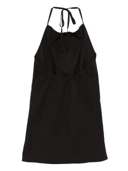 Rochie James Perse din poplin de costum negru