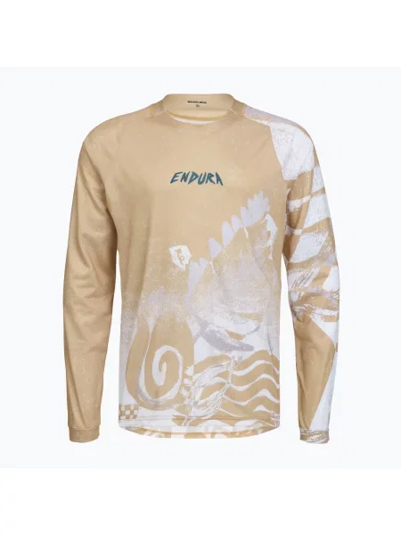 Ciclism tricou cu mânecă lungă Endura cu imagine