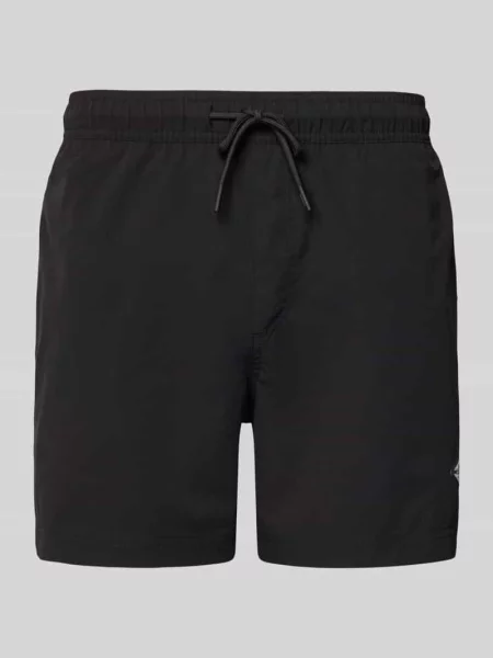 Kąpielówki Jack & Jones z logo czarne