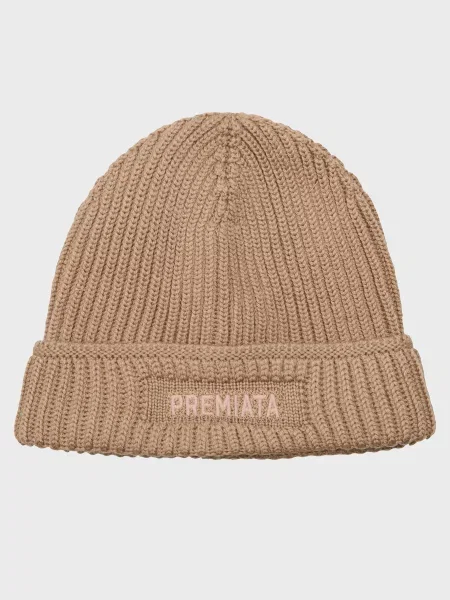 Шапка Premiata бежева