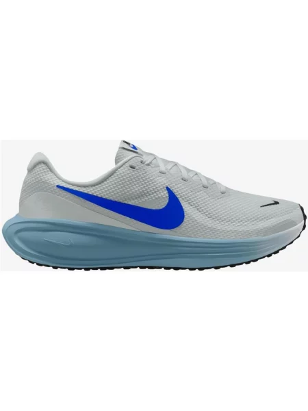 Buty do biegania Nike Revolution 8 szary jasny niebieski elektryczny niebieski jasny 40 białe