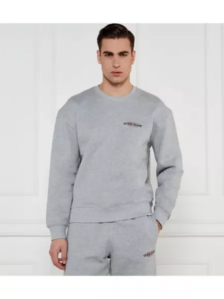 Guess Jeans Pulóver AMERICAN szürke