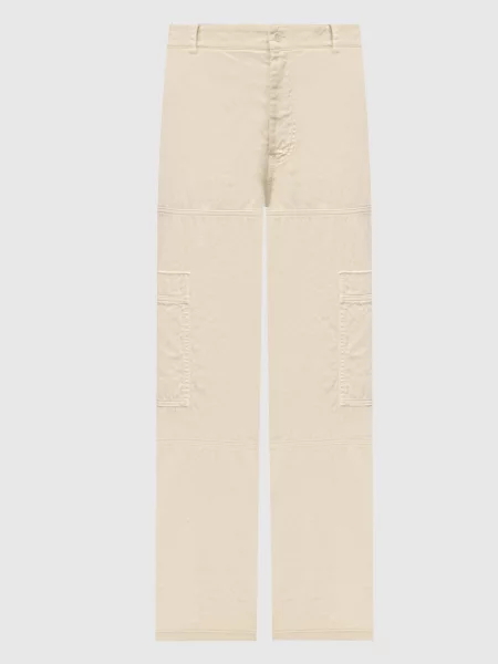 Штани карго Off-white бежеві