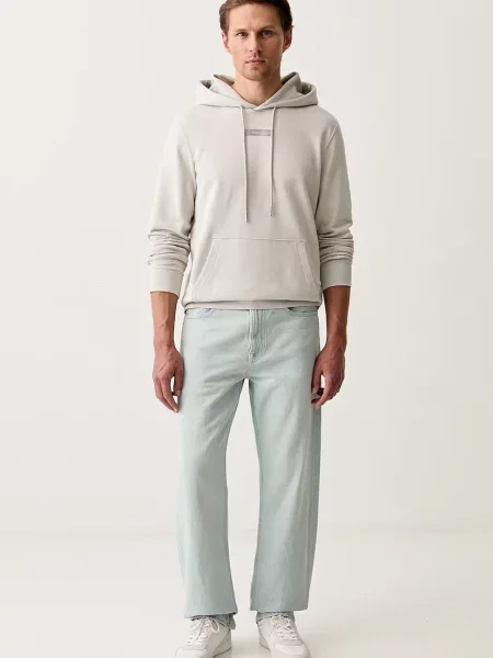 Calvin Klein hanorac cu glugă pentru bărbați din bej