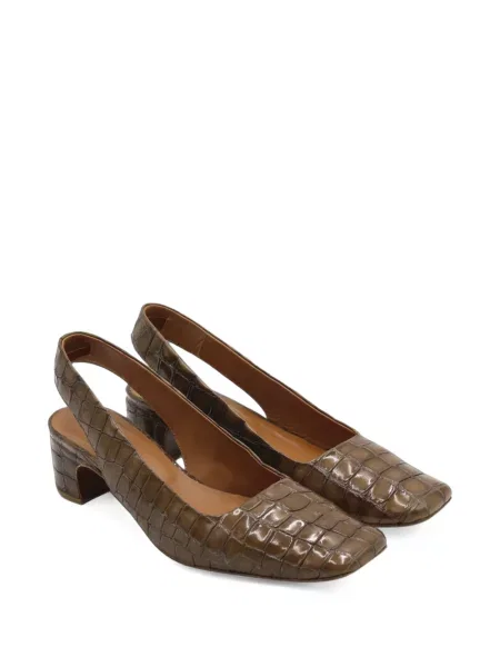 Pantofi cu toc By Far slingback maro