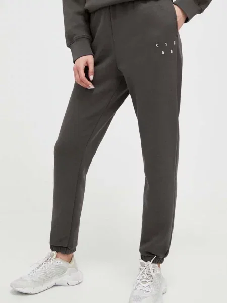 Спортен панталон Casall с изчистен дизайн сиво