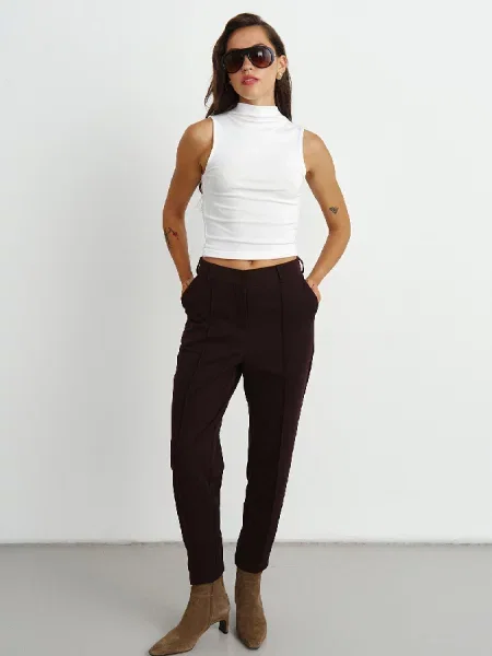 Штани повсякденні RicaMare коричневий