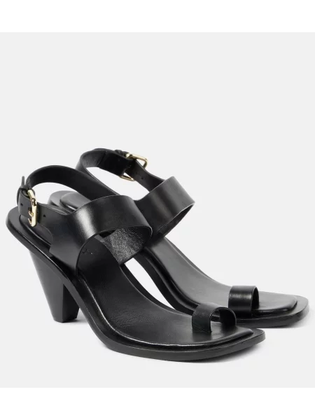 Sandale A. Emery din piele negru