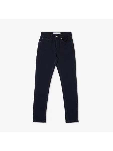 Lacoste Jeansy Slim Fit granatowe