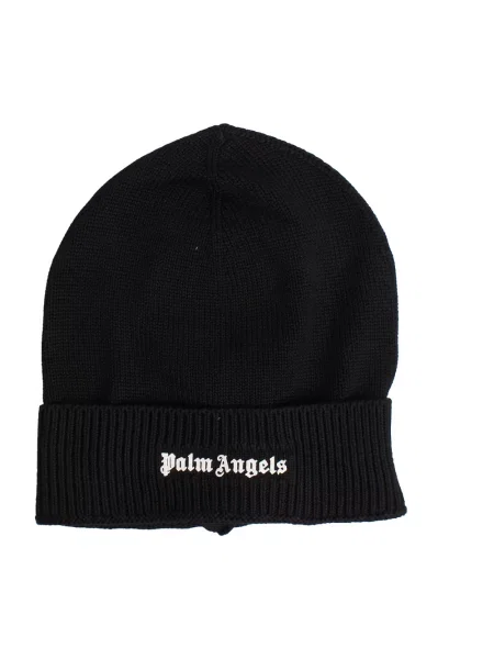 Czapka Palm Angels klasyczna z logo czarna