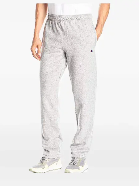 Pantaloni Champion alergare cu autograf gri