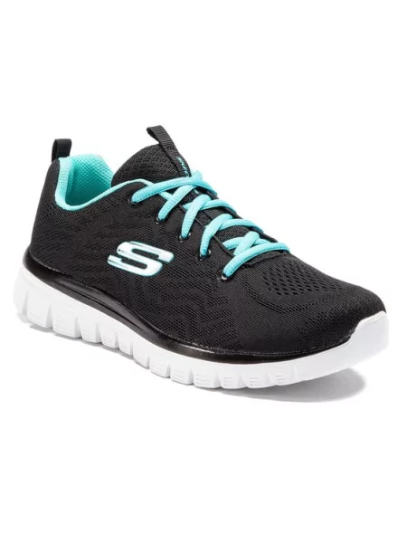 Skechers Tenisice Get Connected crna
