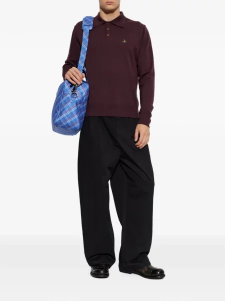 Με κολάρο polo Vivienne Westwood μωβ