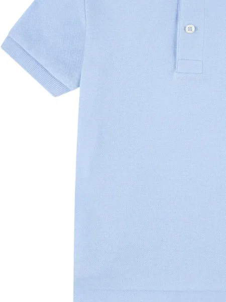Koszulka polo dziecięca Lacoste niebieska