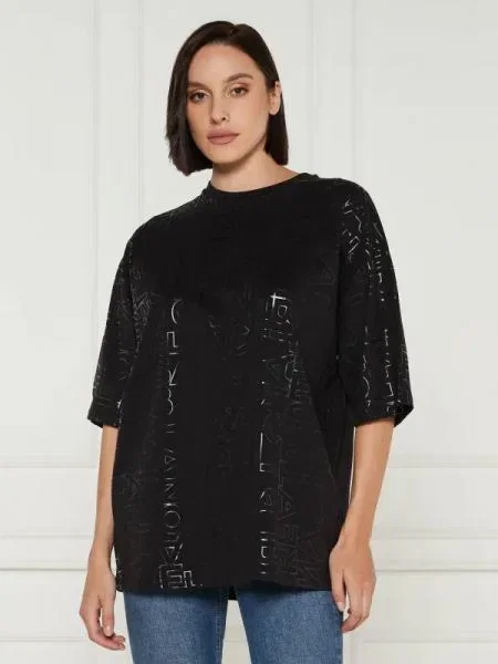 Elisabetta Franchi Tricou | Oversize fit negru