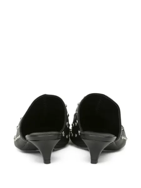Papuci tip mules Ash negru