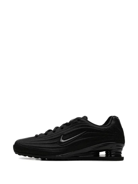 Sneakerși Nike Air Max din fleece cu dungi negru