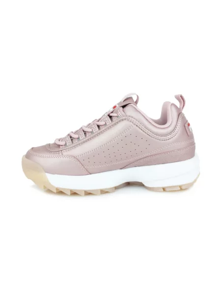 Sneakersy Fila skórzane różowe