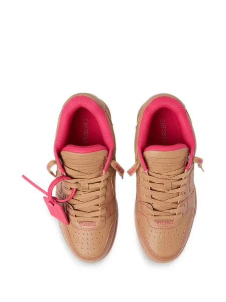 Sneakerși Off-white business alb