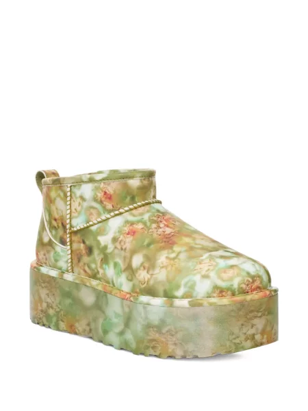 Botine Ugg cu platformă verde