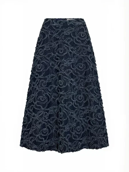 Pieszak Fustă PD-Dixie denim negru