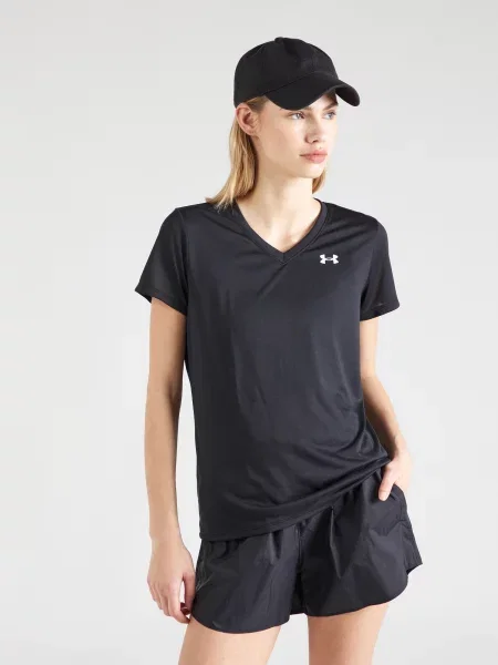 UNDER ARMOUR Funkčné tričko čierna biela