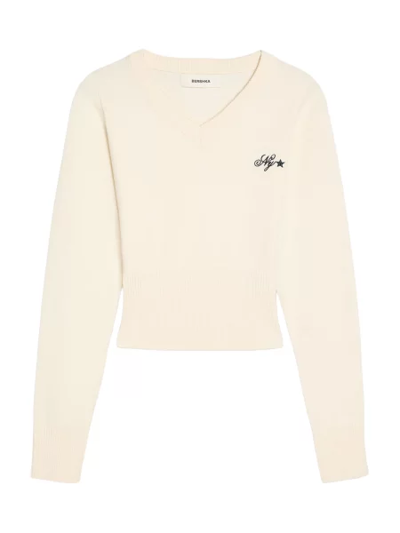 Bershka Pulover crem