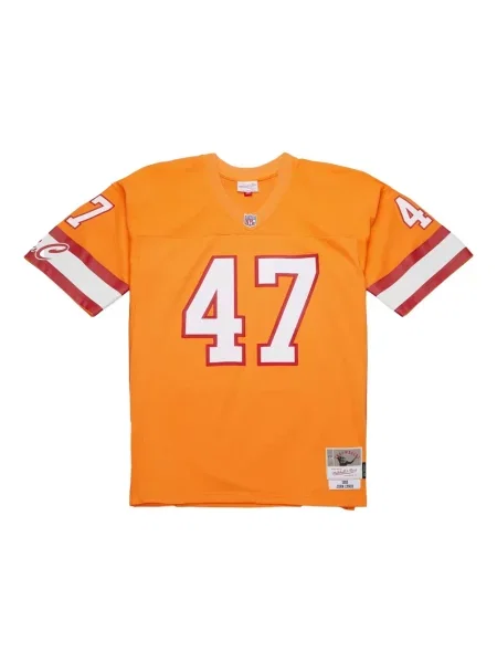 Tricou Mitchell & Ness cu decolteu în V portocaliu