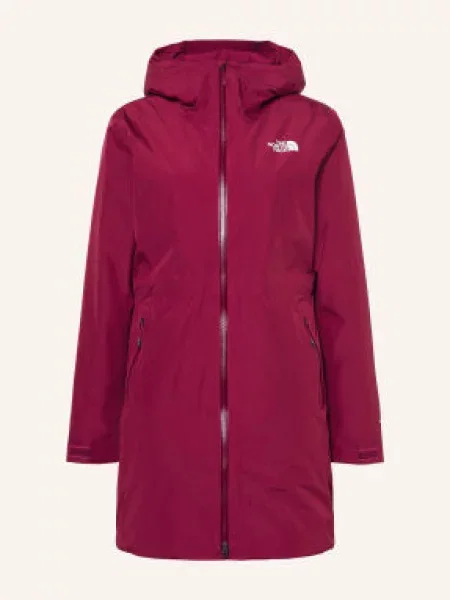 The North Face Parka Hikesteller tmavě červená