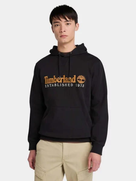 Худі Timberland бавовна/поліестер чорний