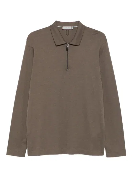 Dlouhý svetr Canali hnědý