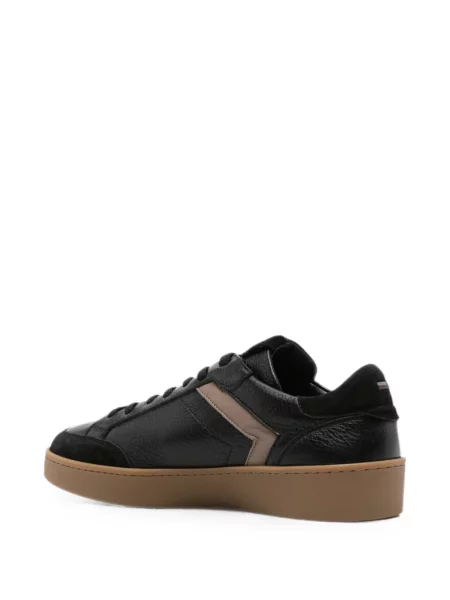 Sneakerși Canali din piele negru
