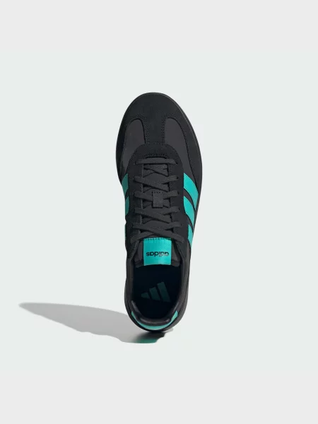 Кожаные кроссовки для бега Adidas для бега серые