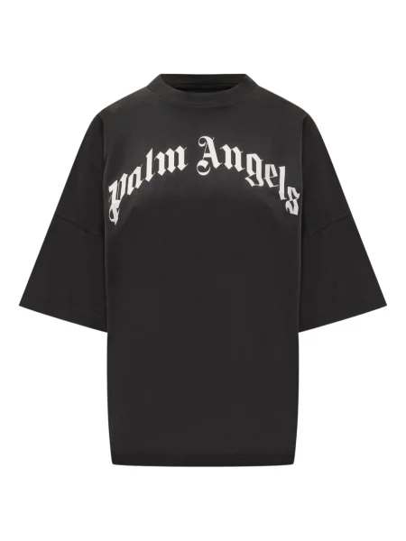 Tricou Palm Angels cu imagine negru