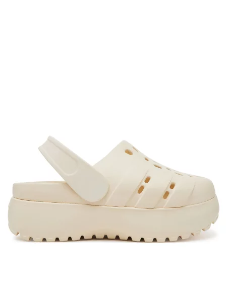 Basutės adidas adilette Platform Smėlio balta