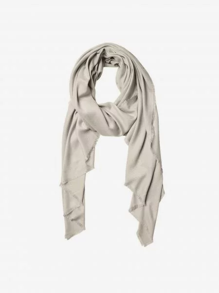 VERO MODA Šál VMCARRIE slonová kosť béžová